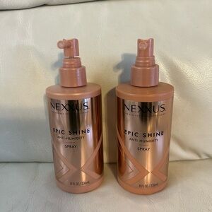 Lot Of 2 Nexxus Epic Shine Anti-Humidity Spray 8 oz Each – Brand NEW